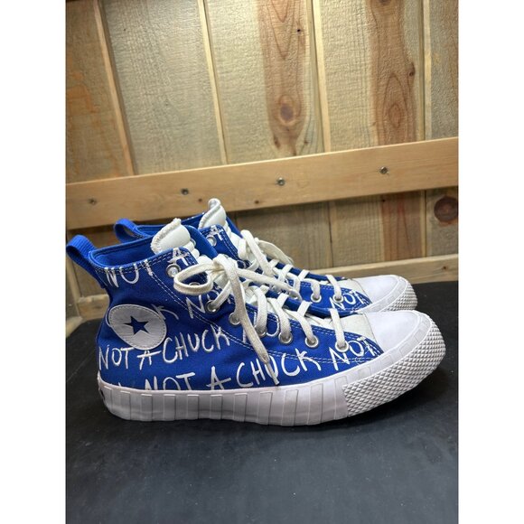 Converse All Star CX High-Top Sneakers Blue "Not A Chuck" Mens 9 Womens 11 - Picture 1 of 10